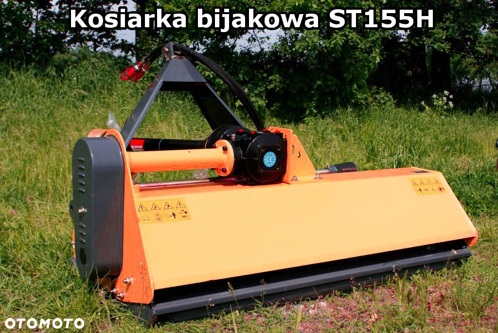 POLSKI PRODUCENT Kosiarka bijakowa mulczer 1,45m BOCZNA DUŻE RABATY HIT DO POBOCZY - 8