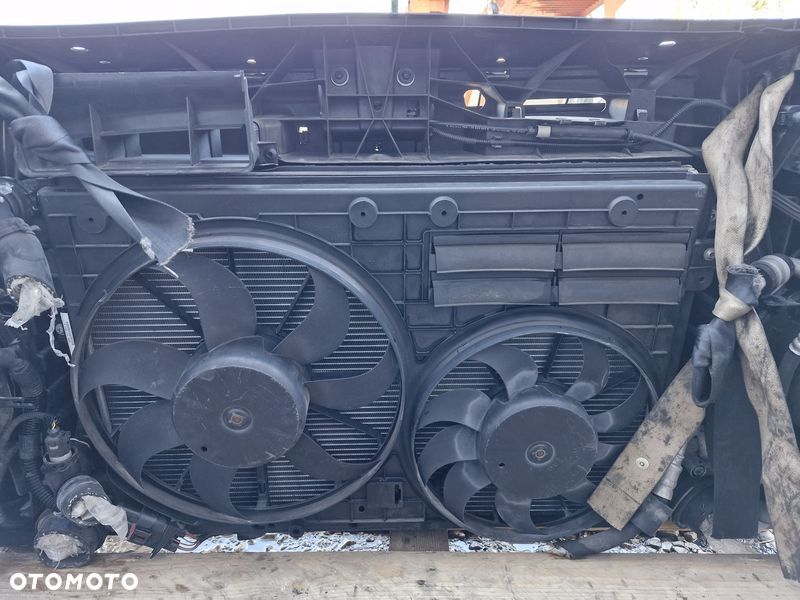 VOLKSWAGEN TOURAN II PRZÓD KOMPLETNY MASKA ZDERZAK CHŁODNICE LAMPA CADDY - 12