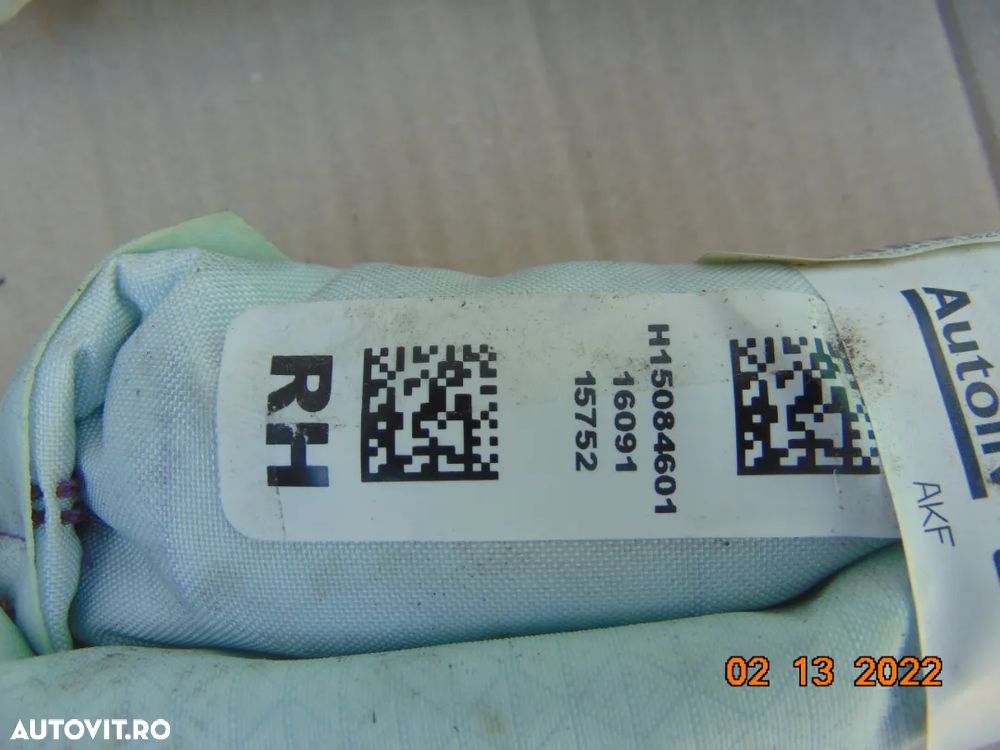 Airbag cortina Nissan qashqai 2013-2021 airbag-uri laterale stanga dreapta cortine - 3