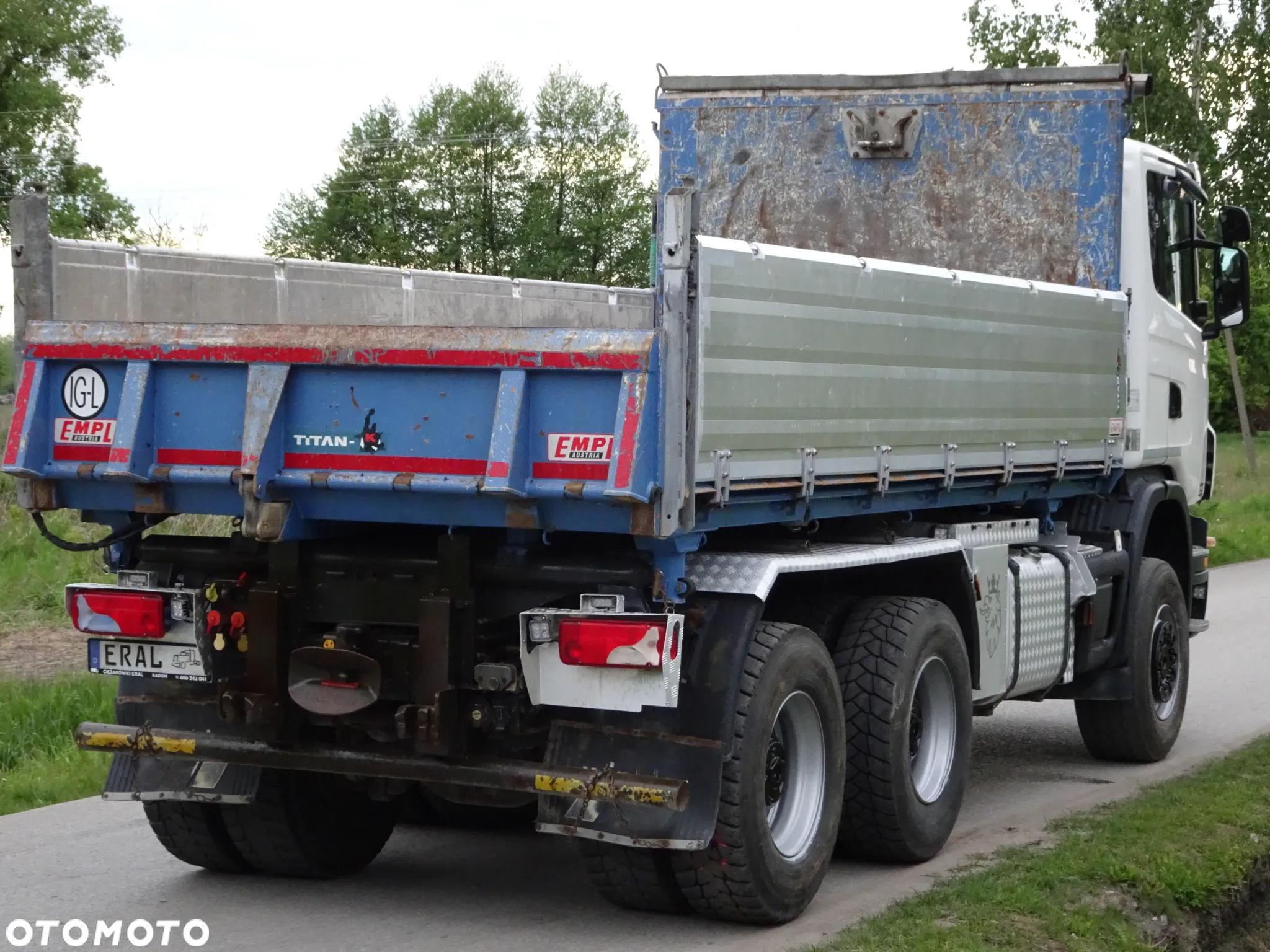 Scania G440 6X6  Kipper 3-stronny wywrotka Hydroburta Bordmatic  sprowadzony stan idealny - 8