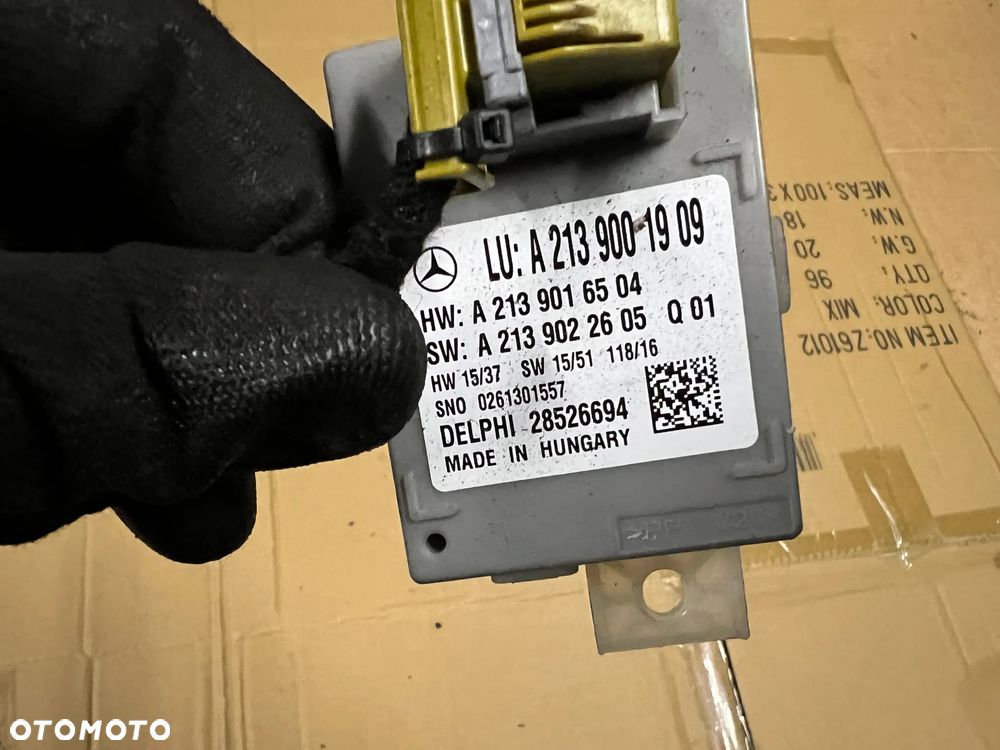 Moduł sterownik SAM Mercedes E-Klasa W213 A2139001909 A2139016504 A2139022605 - 3