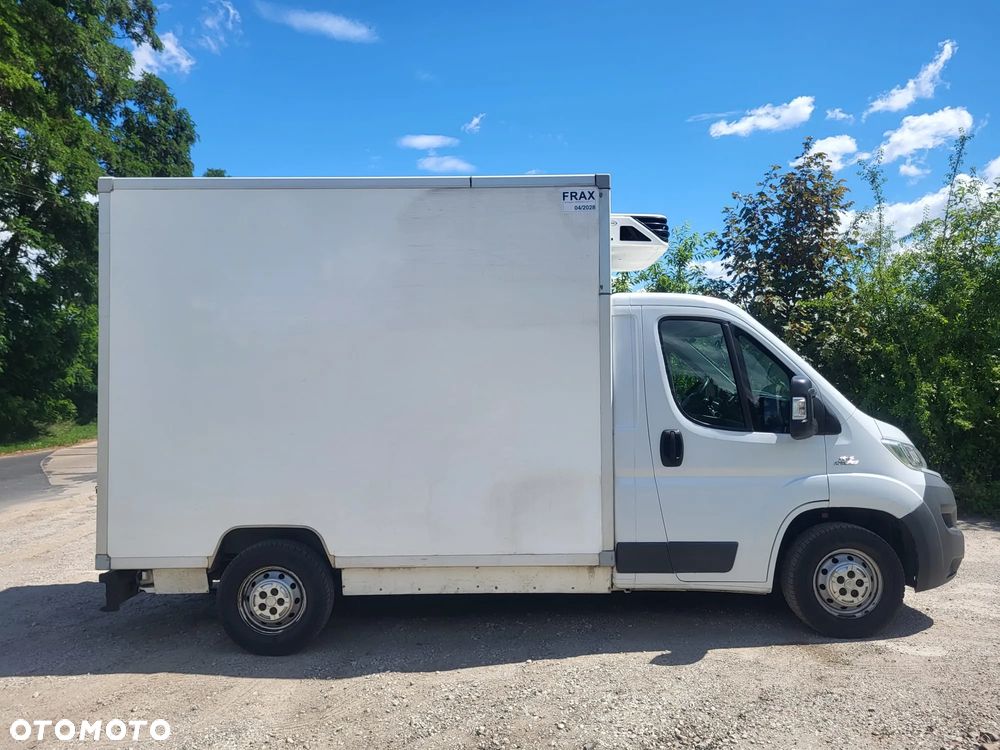 Fiat Ducato 2016r 2.3 JTD 130KM Izoterma Chłodnia Food Truck Sklep HAKI na mięso półki Mroźnia Agregat - 11