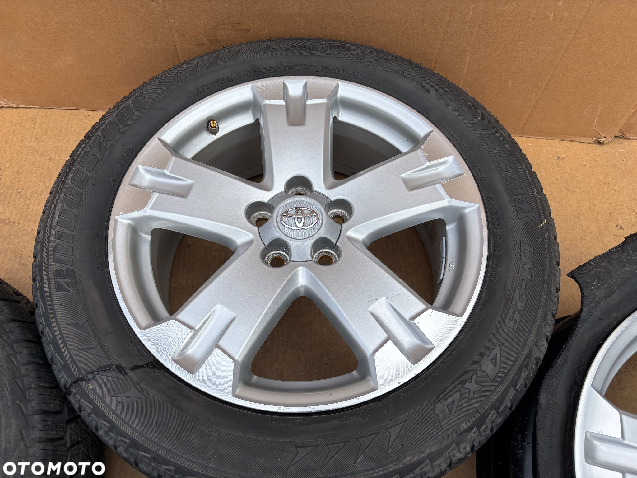Toyota Rav4 Rav 4 Oryginalne Felgi Aluminiowe Pierścień BSR BSR-7  7,5 18 Et45 5x114,3 - 4