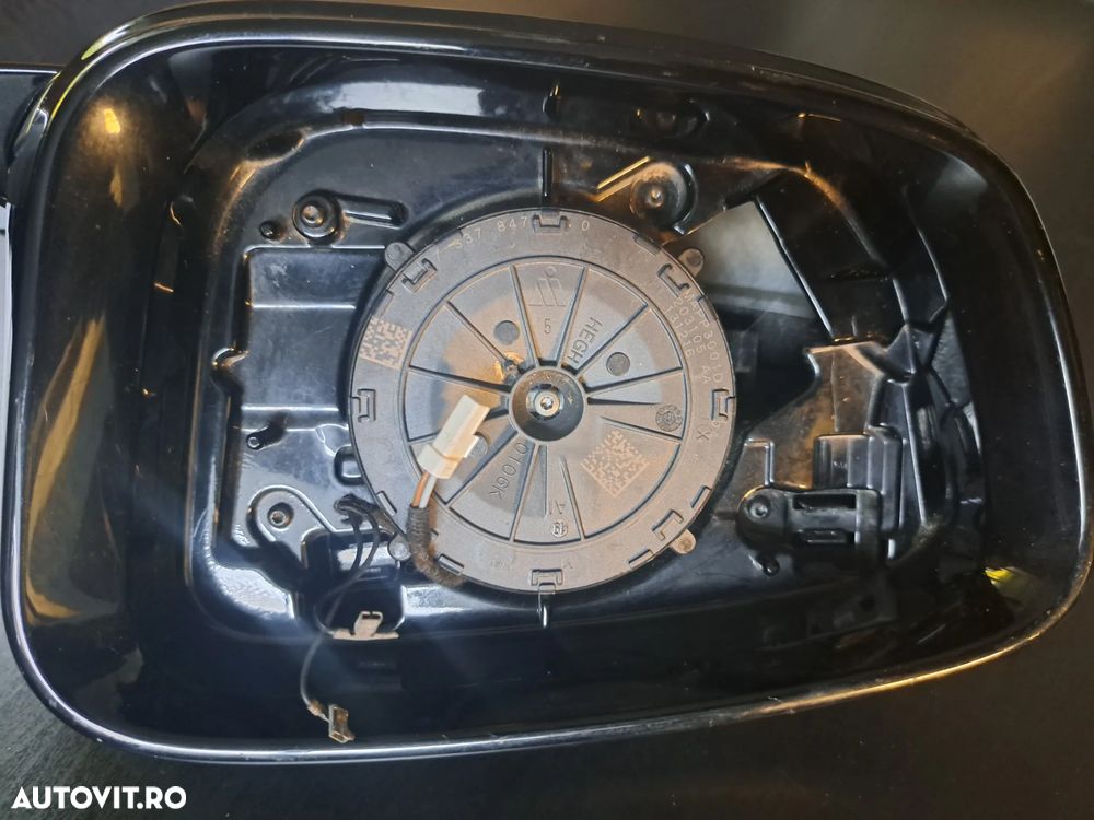 Oglinda retrovizoare exterioara stanga electrica fara sticla negru cu chrome Originala BMW G11+LCI G12+LCI 2016-2022 - 7