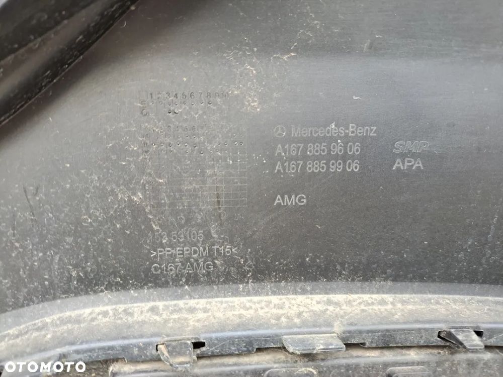 Mercedes W167 GLE AMG COUPE Zderzak Tył Tylny - 15