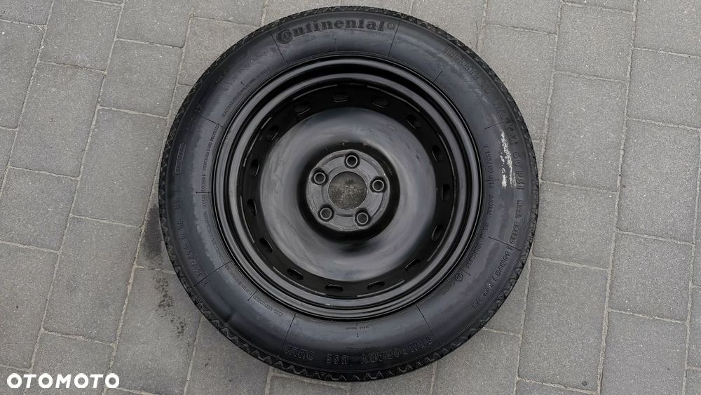 Koło dojazdowe r16 5x112 125/90 Mercedes et32 3.5J dojazdówka felga w212 w169 w245 zapas - 6