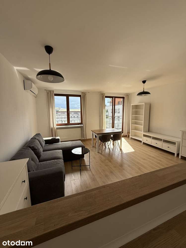 Słoneczne 2 pokoje 57 m² | Klimatyzacja | Loggia 9 m² | Bez prowizji