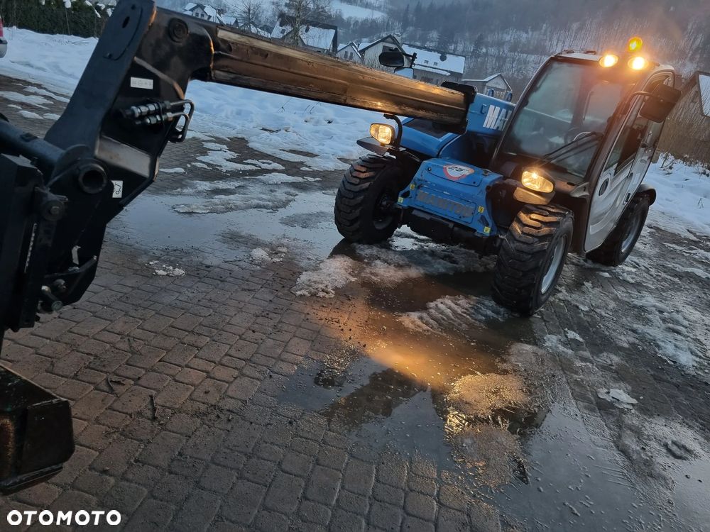 Manitou MT625 Ładowarka Teleskopowa 6 metrów Udzwig 2,5t Jak Nowa z Salonu Import Norwegia 2015r przebieg tylko 2200h Łyżka i widły! Silnik Kubota 4cylindry. Mocny 80 Km. ZERO ZUŻYCIA ORYGINAŁ Bez luzów i wycieków. BEZ DPF. Mocniejszy silnik od modelu 625 EASY!! - 28