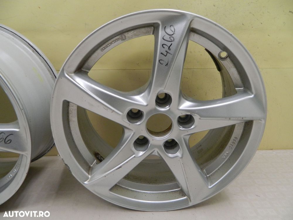 Set Jante aliaj VW / Audi 7J X 16 H2 ET52, 5X112, 2008, 2009, 2010, 2011, 2012, 2013, 2014, 2015, 2016, 2017, 2018. - 7