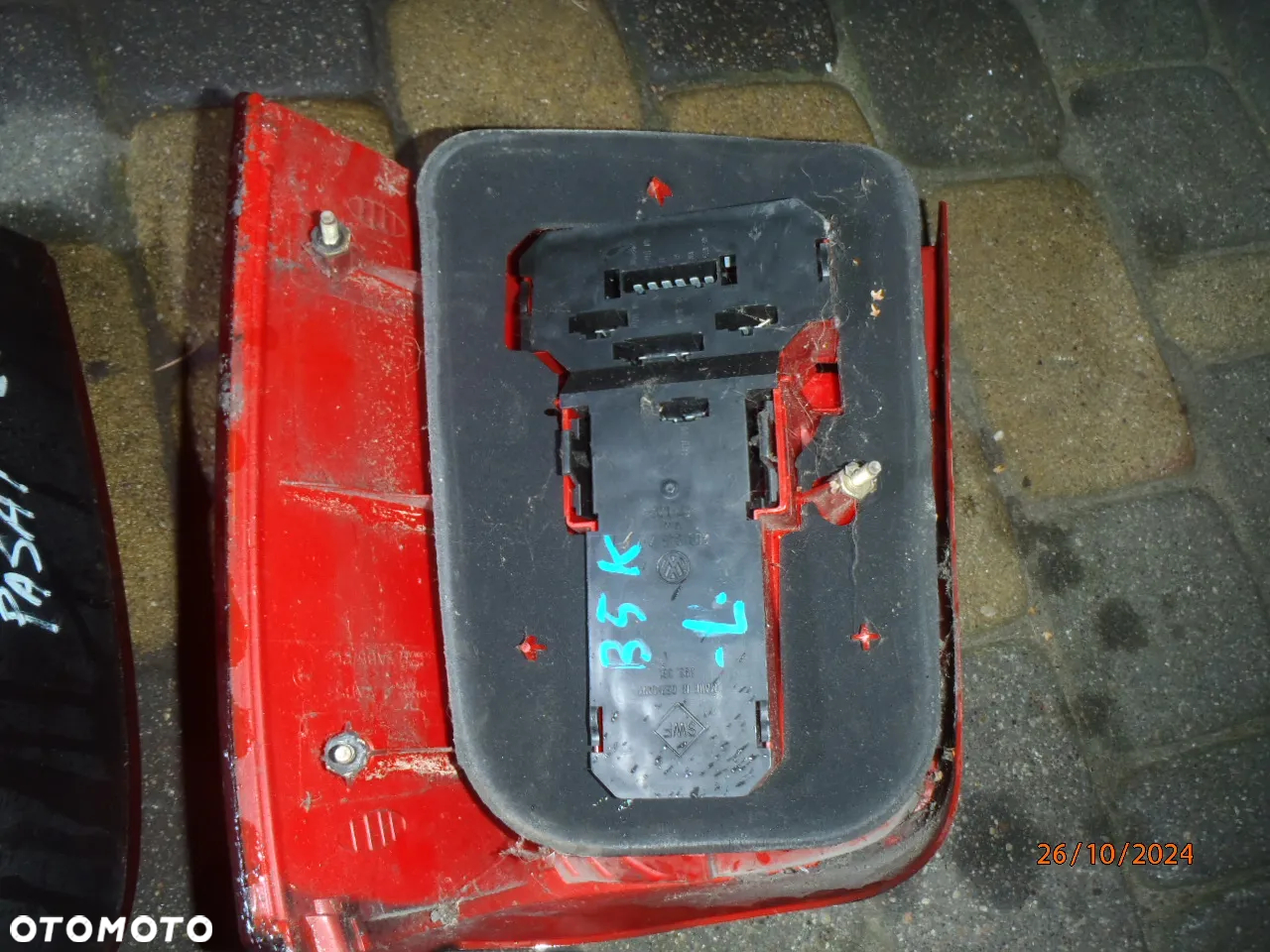 wkład listwa żarówek oprawka żarówki lampa z lampy tył tylnej passat b5 octavia fabia golf IV nie wypalone styki - 16