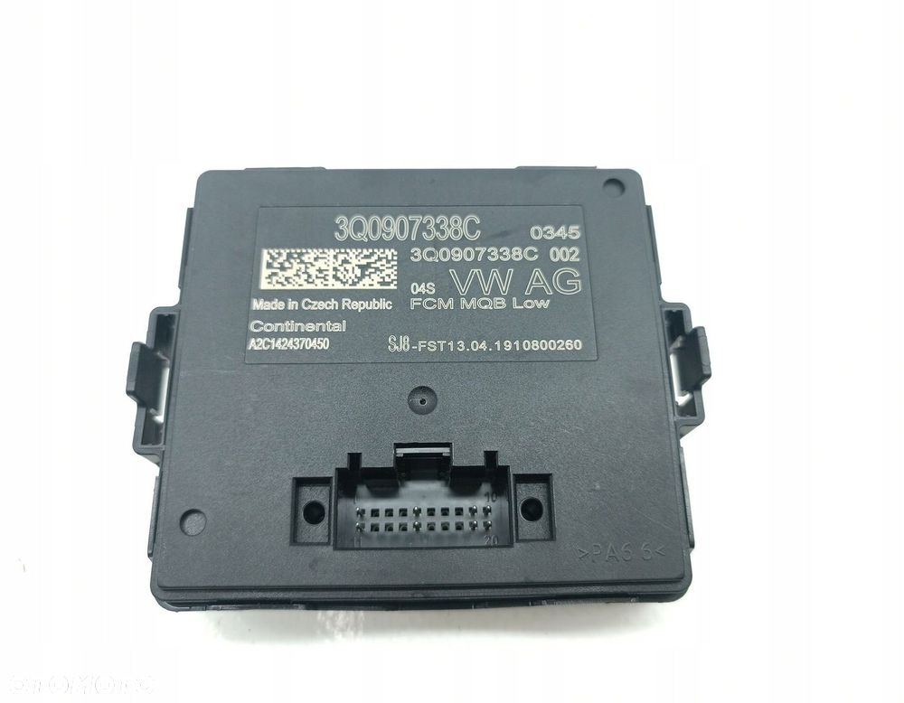 MODUŁ STEROWNIK GATEWAY SEAT LEON III 1.0 TSI 3Q0907338C - 2