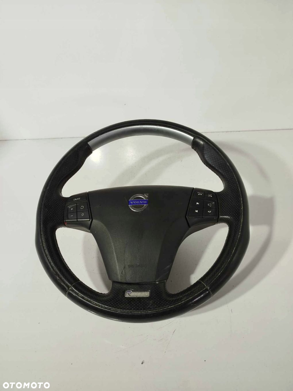 KIEROWNICA AIRBAG SKÓRA VOLVO S40 II V 50 04-08 R DESIGN - 8