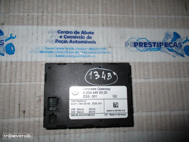 Modulo A2034450000 MERCEDES W203 2004 LUZ PES MERCEDES CLASS C W203 2004 220CDI 150Cv 4P PRETO - 1