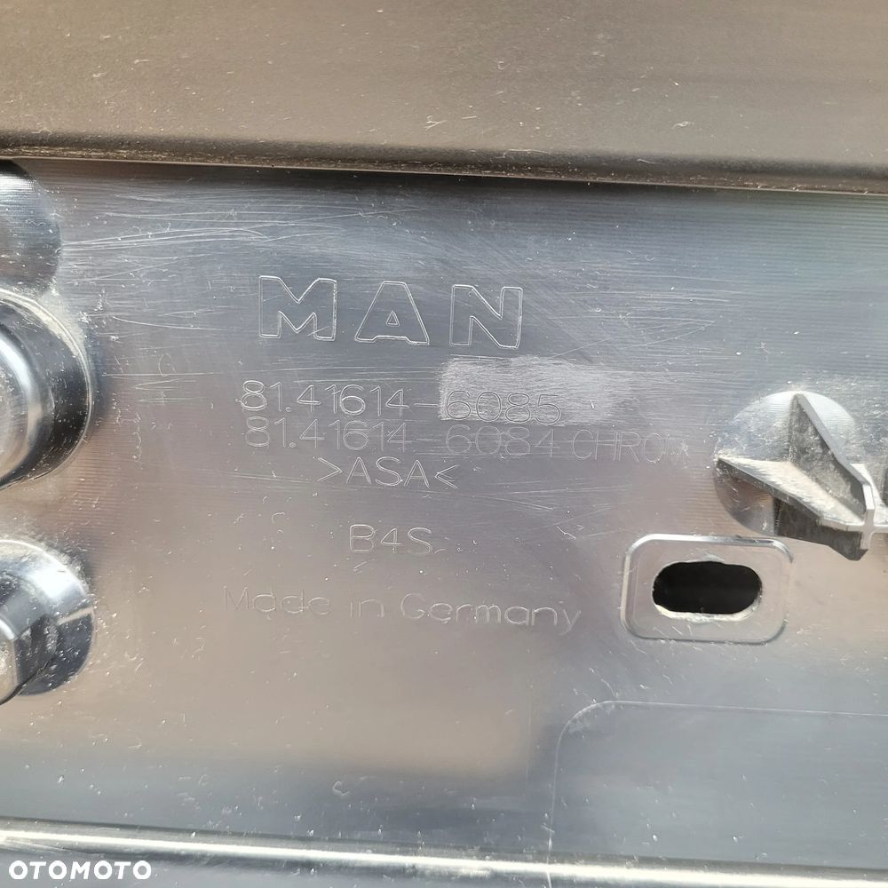 GRILL CHROM ZDERZAKA MAN TG3 ORYGINAŁ 81416146085 - 5
