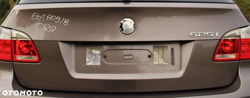 KLAPA TYŁ TYLNA BMW E61 A09 AMETHYSTGRAU ORYGINAŁ - 3