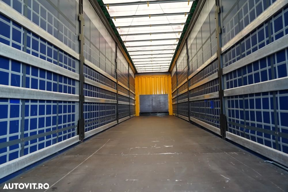 Krone CORTINĂ KRONE / MEGA / ACOPERIȘ RIDICAT / PRELATĂ ARMATĂ / PLATĂ JOSĂ / - 16