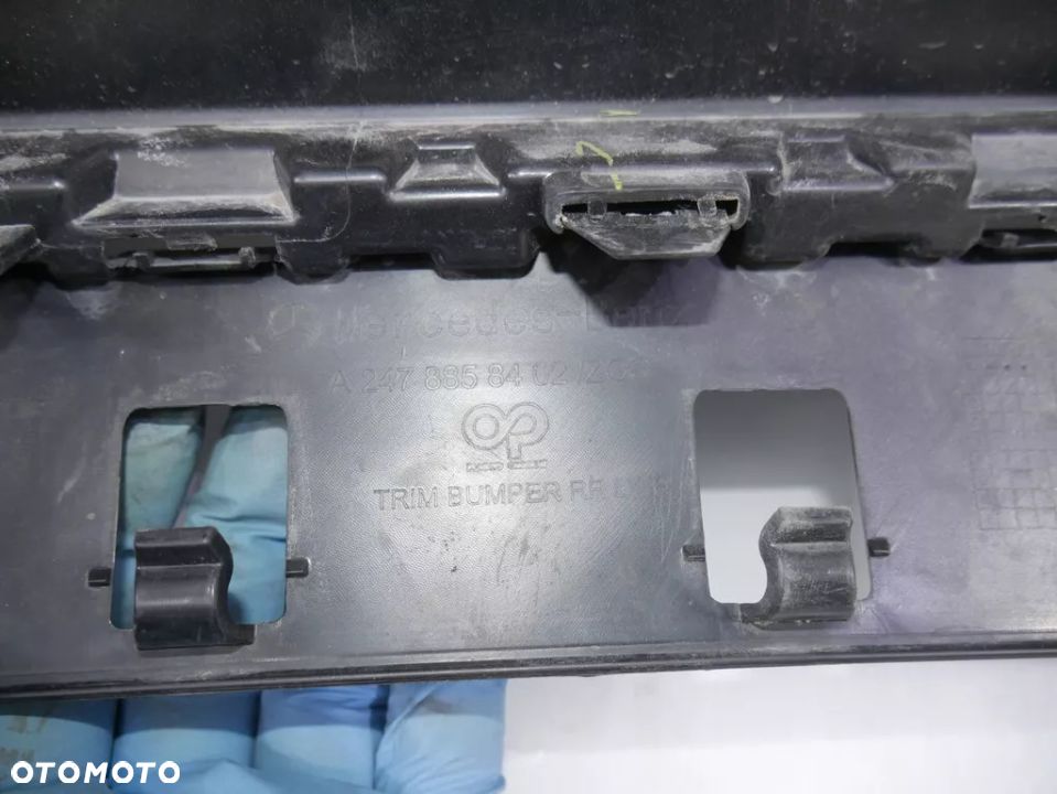 GLB X247 W247 AMG ZDERZAk pdc spojler spoiler tył - 7