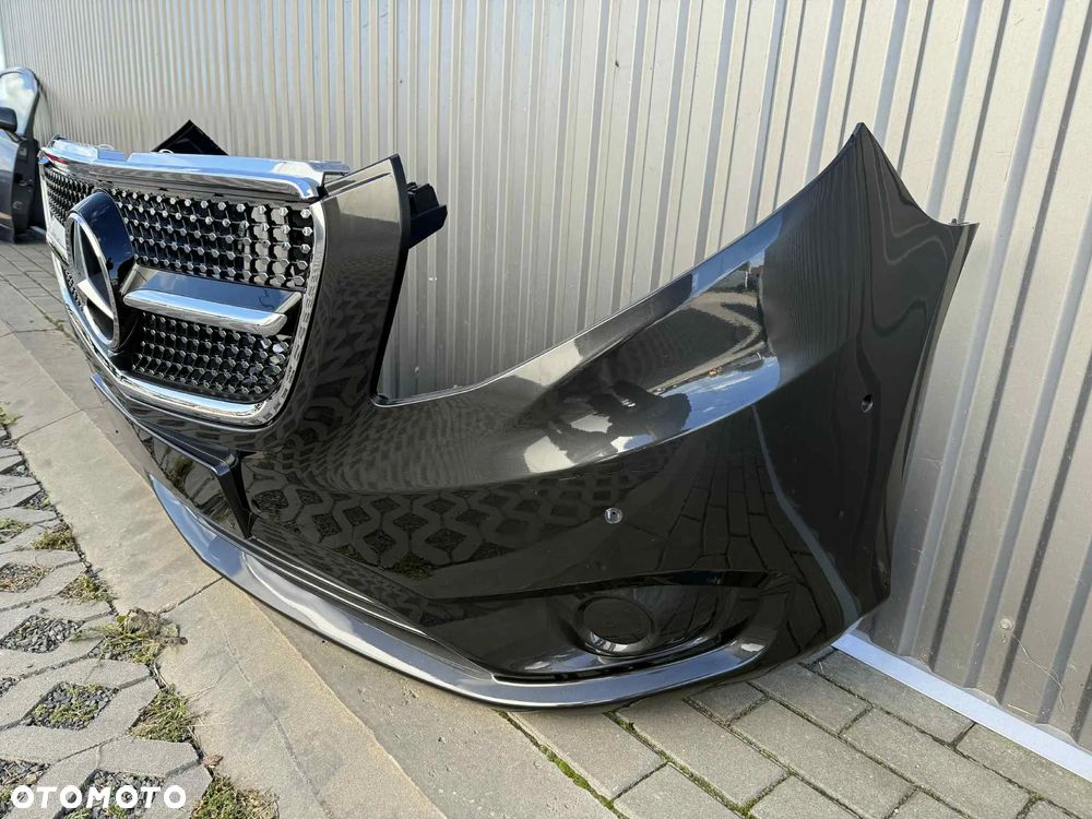 Mercedes Vito W447 Zderzak przód przedni 368 6xPDC Grill kompletny 14-19 - 2