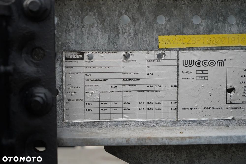 DAF XF 480 / BDF / 6X2 / ZESTAW TANDEM / SSC / KLIMA POSTOJOWA  / OŚ PODNOSZONA / WECON - 38