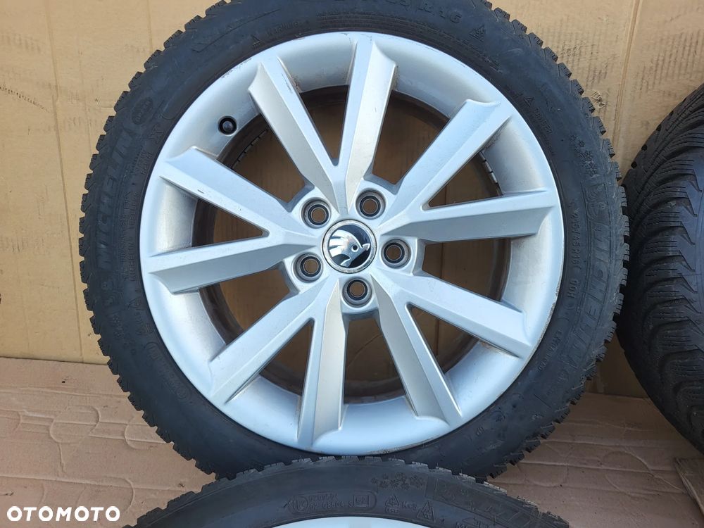 KOLA FELGI ZIMA 7X16 5X100 SKODA 5JA601025 - 2