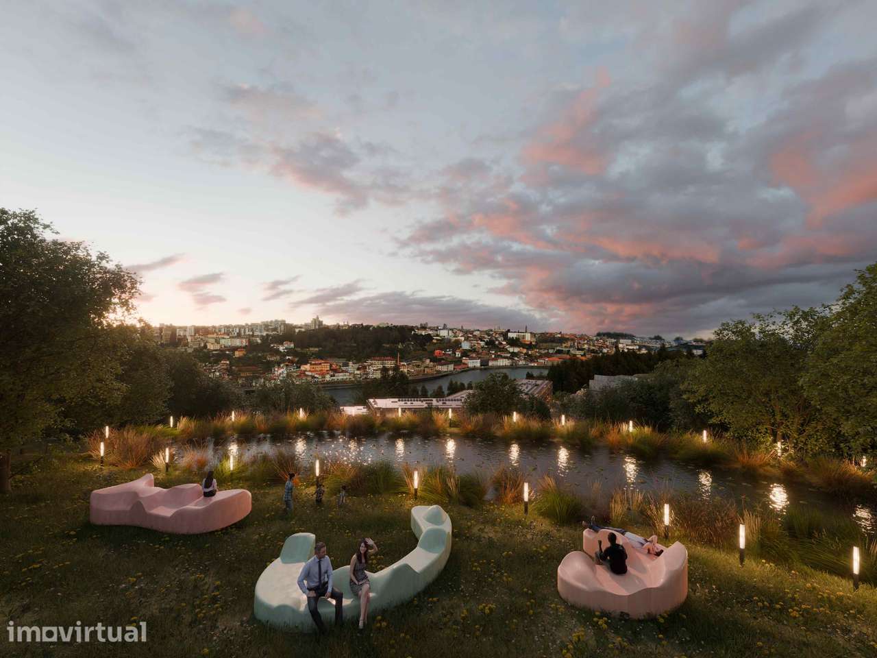 Apart. T3 Novo c/Varandas e VISTA RIO | Gaia Hills - Cais de Gaia - Grande imagem: 2/15