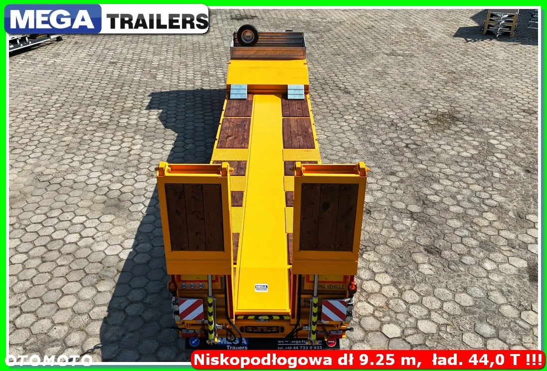 Mega Niska podłoga, DMC 54 T, oś skrętna, najazdy HYDRULICZNE 4,0 M !!! - 38