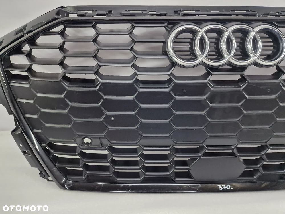 AUDI A3 8Y0 S-LINE 20- ATRAPA / GRILL PRZEDNI PRZÓD , CZARNA MATOWA Z CZARNĄ RAMKĄ, CHROM NA PDC , NR 8Y0853651B , NR AUKCJI GL370 - 13