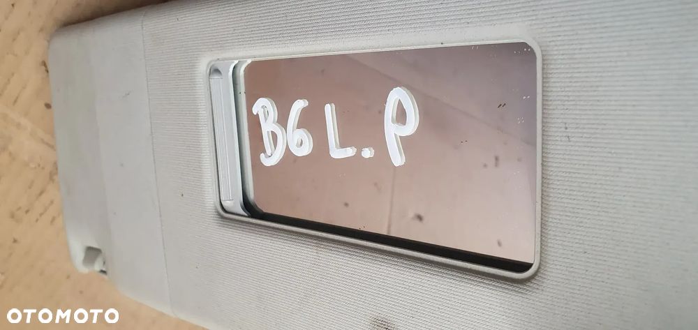 Osłona przeciwsłoneczna lewa kierowcy VW Passat B6 1K0857551 - 7