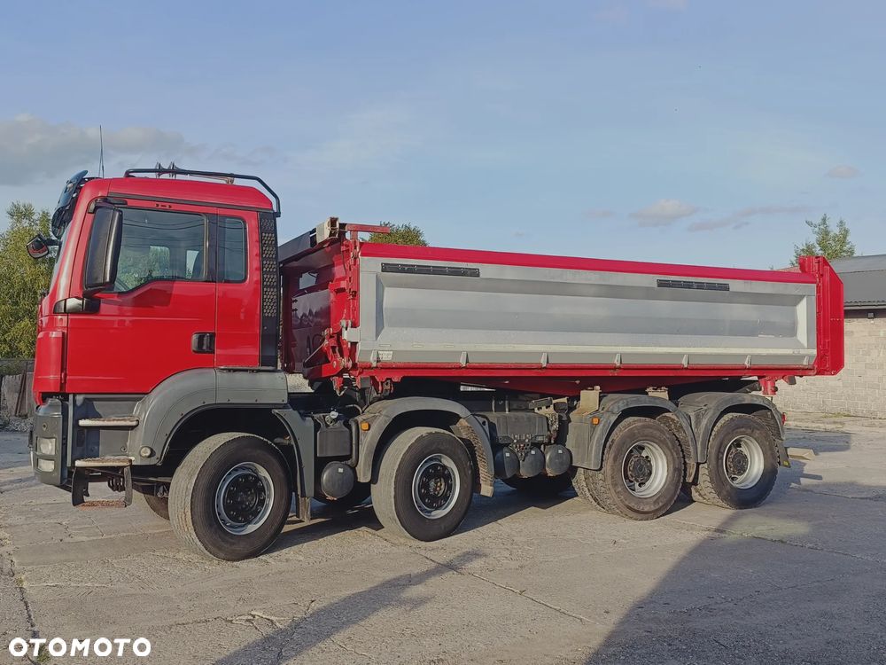 MAN TGS 35.440 8x4 E5 Schwarzmuller Kipper + Bordmatik/ Manual/ - 13