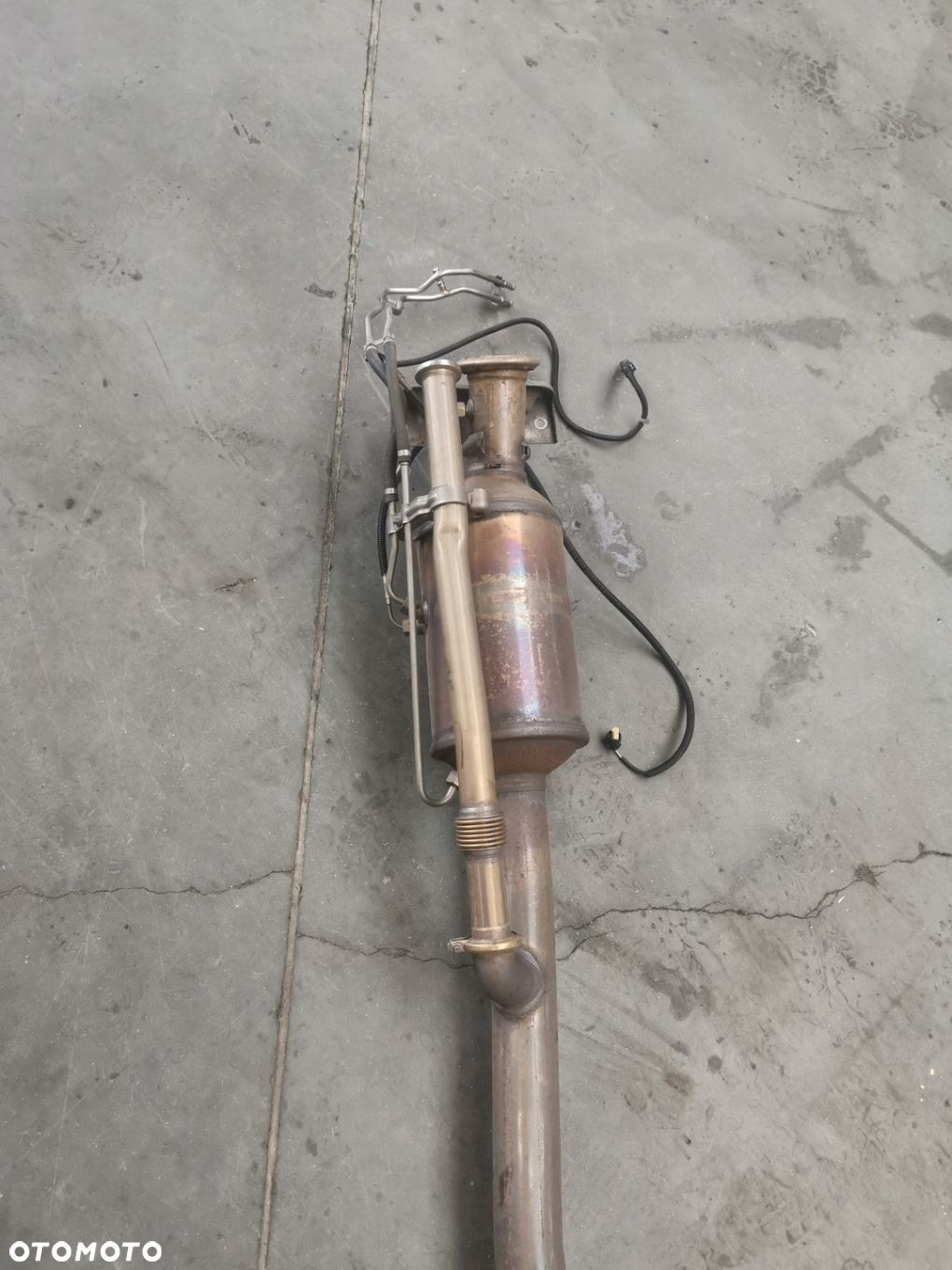 Mercedes Benz A W176 TŁUMIK WYDECH ORYGINAŁ 2.2 CDI DPF KAT A1764910101 - 4