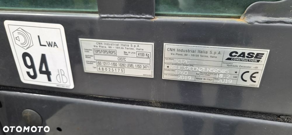 Case CX37C - 11