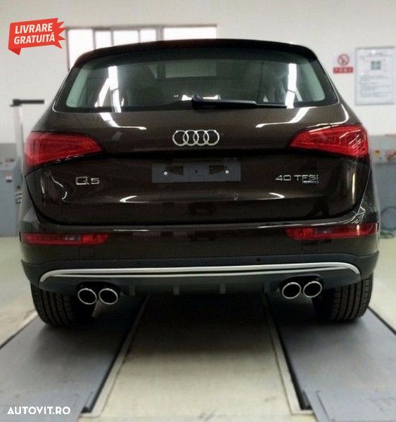 Difuzor Bara Spate Evacuare Dubla Audi Q5 8R Facelift (2013-2016) Bara Standard- livrare gratuita - 16