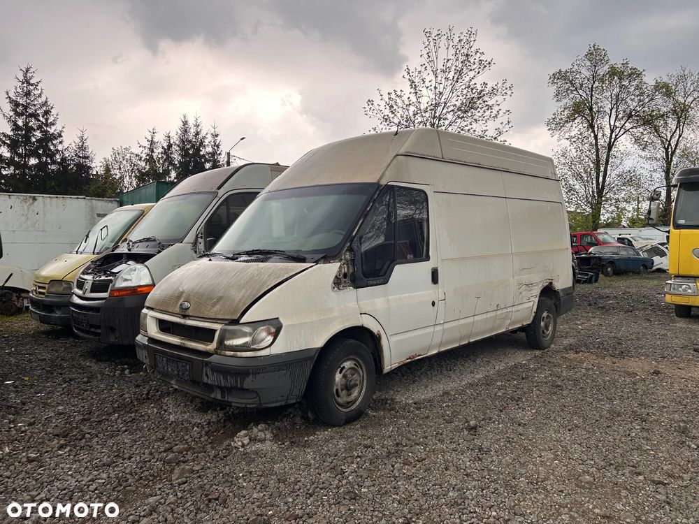 FORD TRANSIT  2,4 diesel wszystkie części drzwi fotel maska silnik skrzynia dyfer most resory wał oś - 2