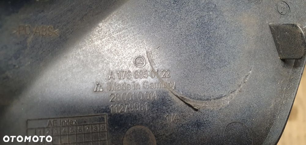 Zaślepka haka holowniczego zderzaka przód Mercedes A-Klasa W176 A1768850122 - 4
