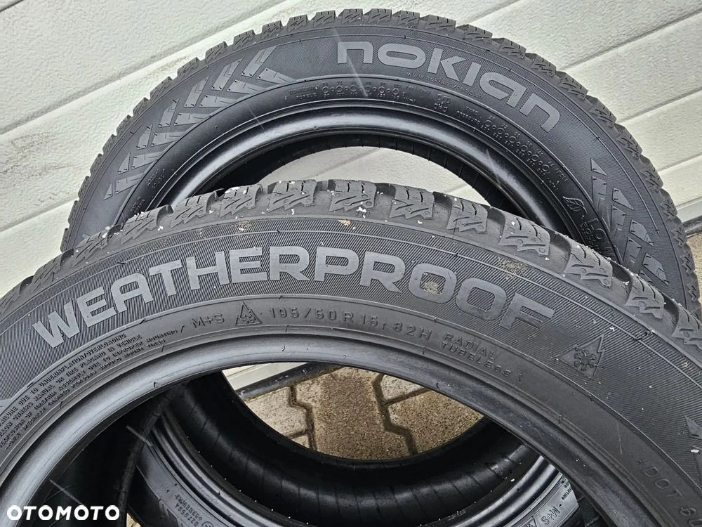 (A27) 195/50R15 82H 7,5mm 17r / Nokian WeatherProof - 7