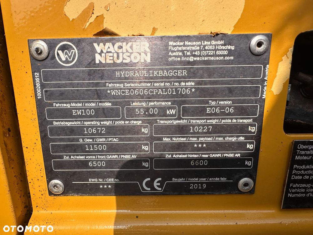 Wacker Neuson EW 100 - 21
