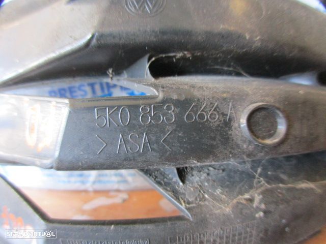 Grelha Friso 5K0853666A VW GOLF 6 2011 1.4I 80Cv 3P Preto FD GRE PC - 3