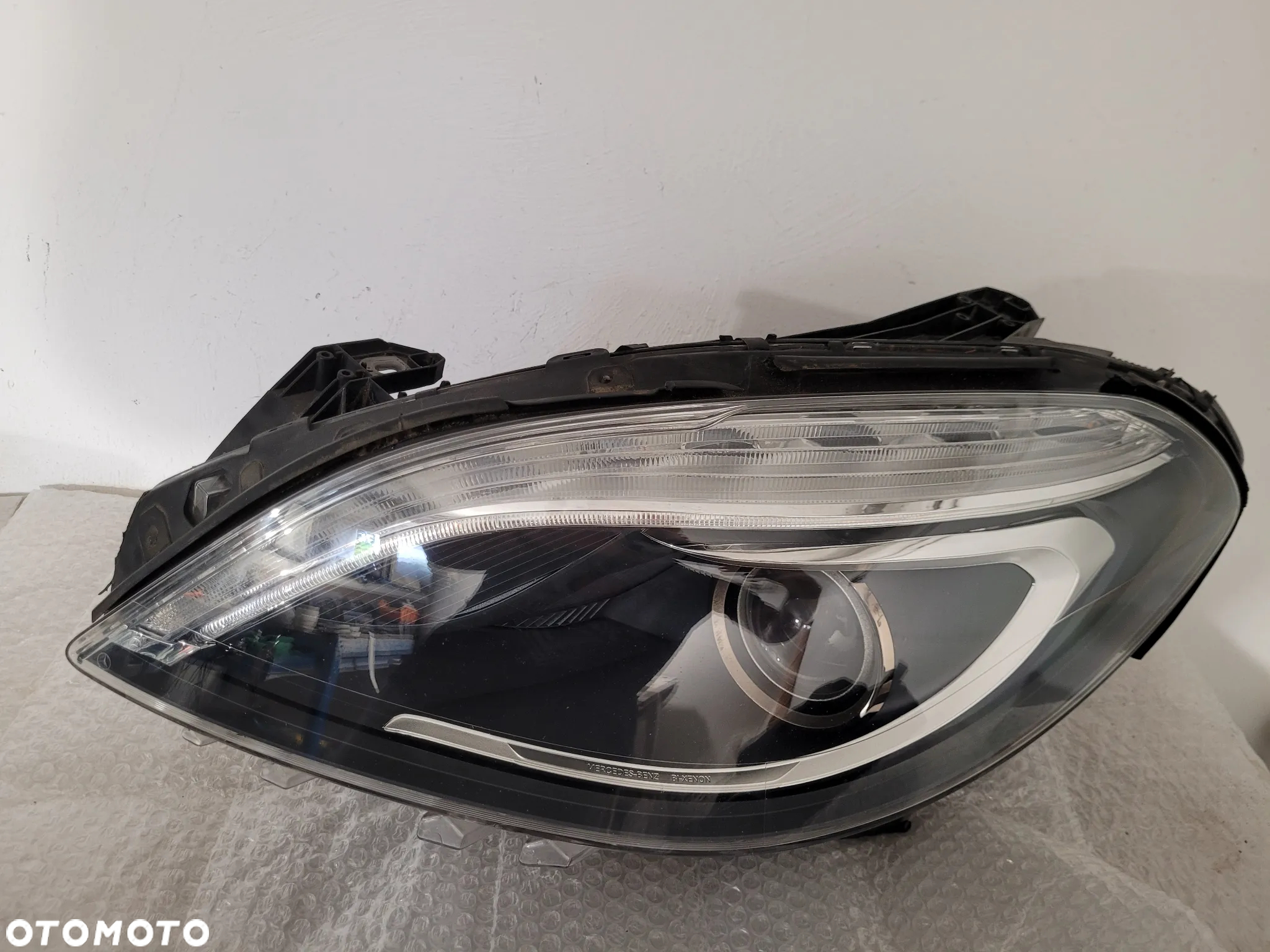 Mercedes B klasa w246 lampa przód lewa bi-xenon led nieskretny eu - 3