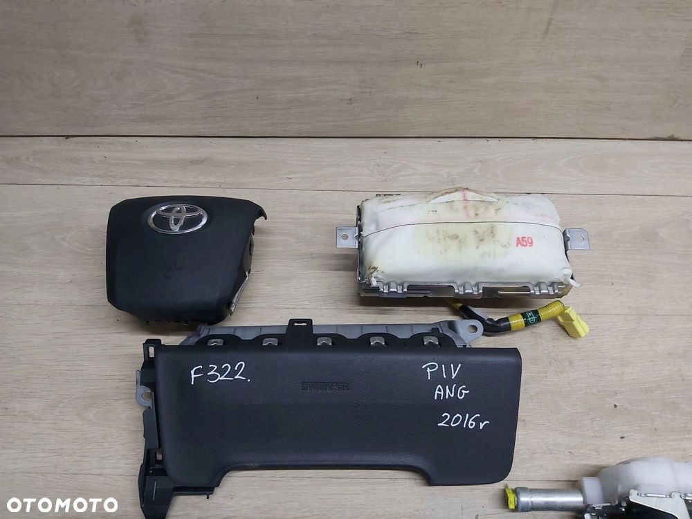 Toyota Prius IV xw50 poduszka kierowcy pasażera pas lewy prawy przód Air ba - 2
