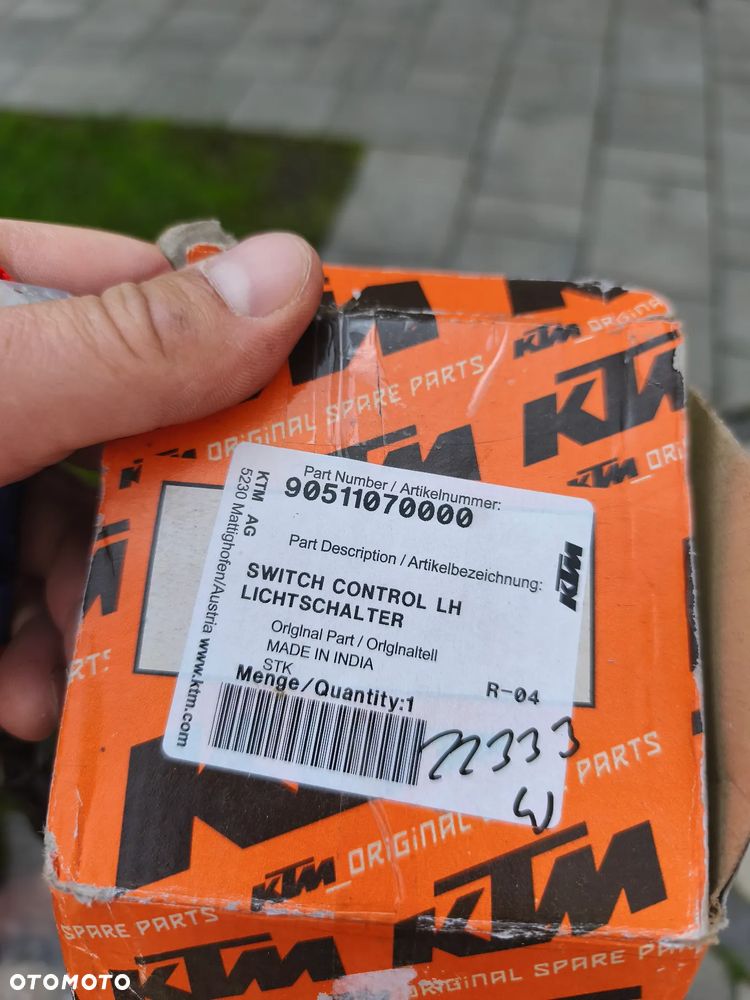 Przełącznik lewy KTM 125 390 RC - 9