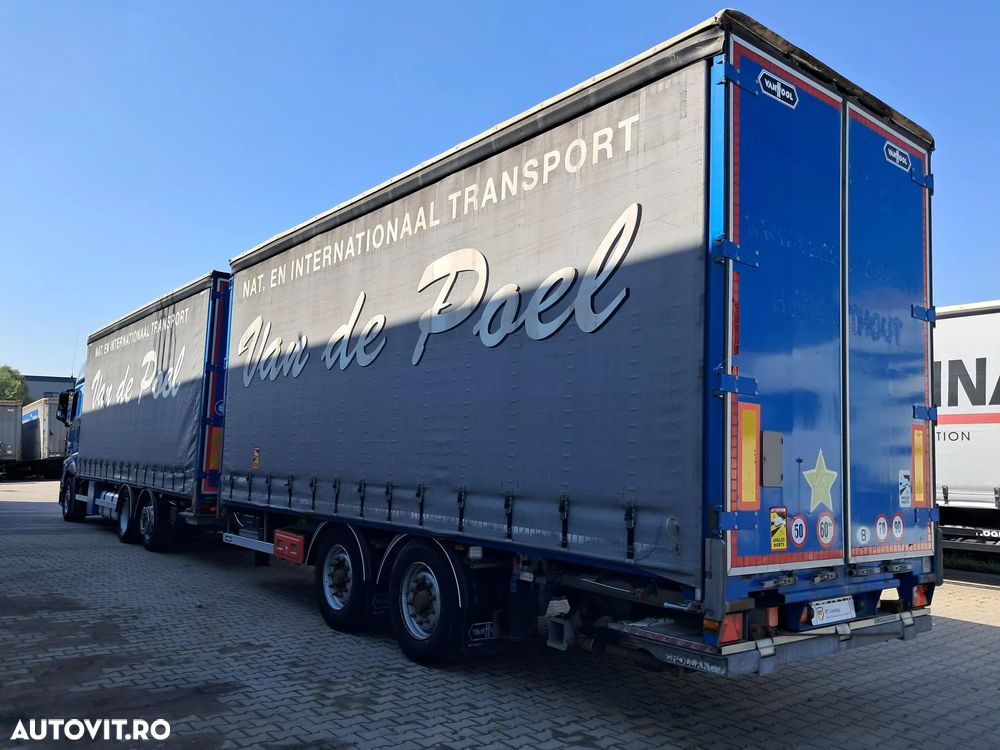 Mercedes-Benz actros 2642 cu remroca van hool trailer 2 axe tandem - 4