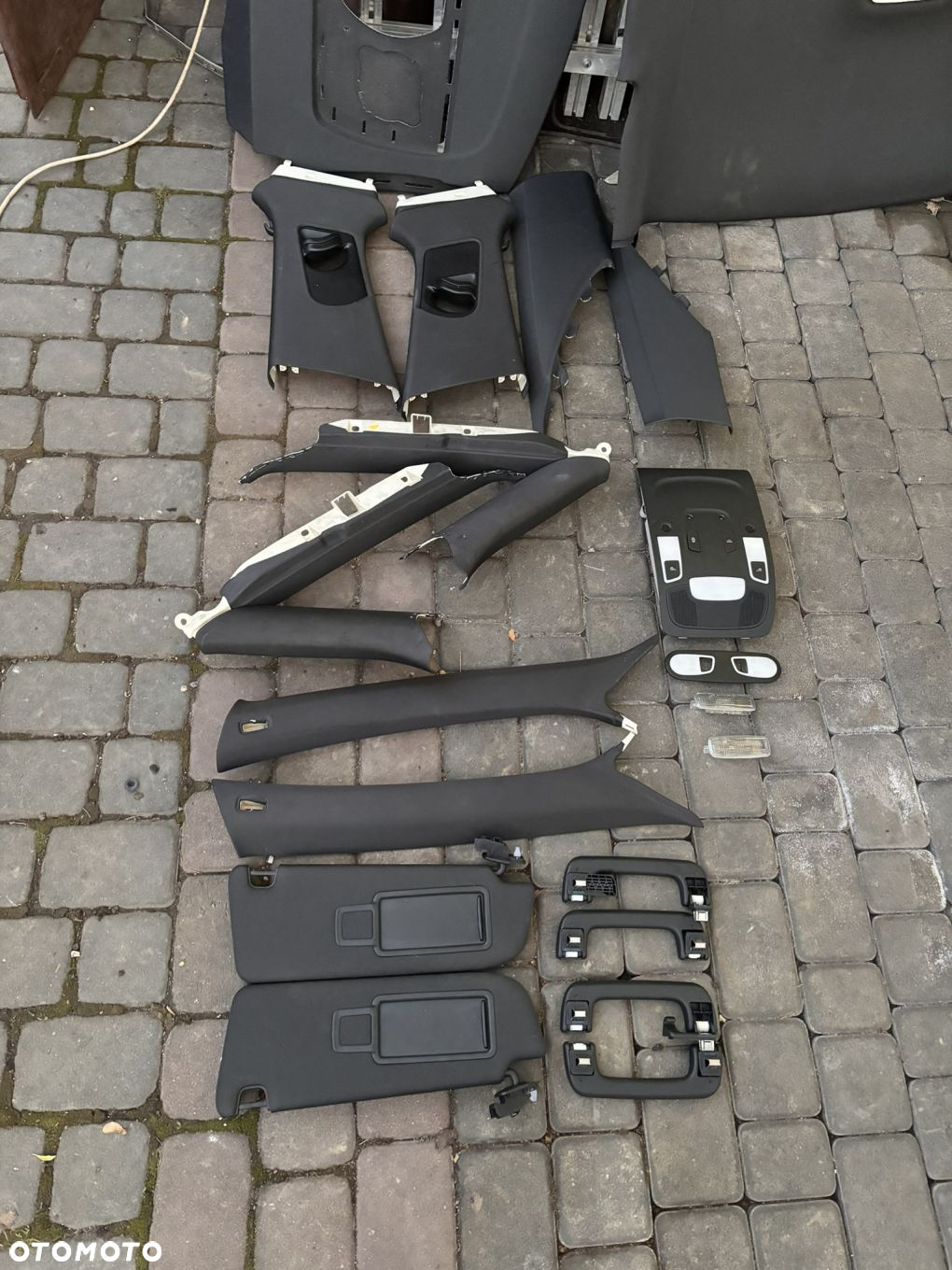 Podsufitka czarna  sufit s-line sedan kompletna Audi A6 C7 - 8