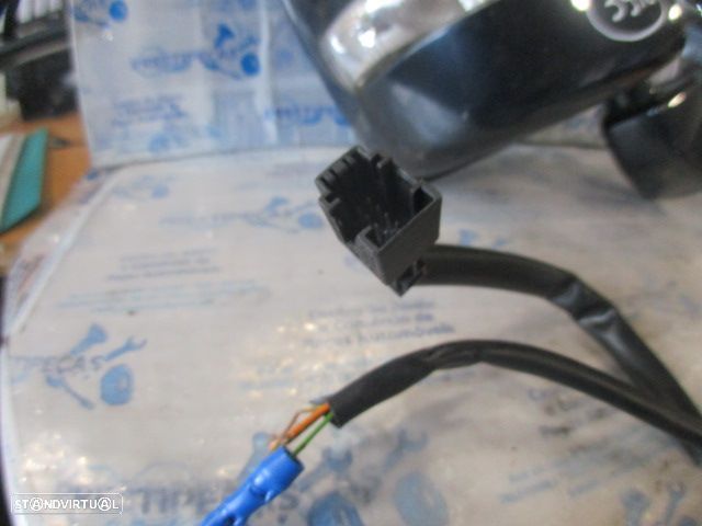 Espelho Esp3940 MERCEDES W463 2002 G400CDI 250CV 5P AZUL DRT ELETRICO COM PISCA 4 + 10 PINOS Danificado Ficha Cortada - 3