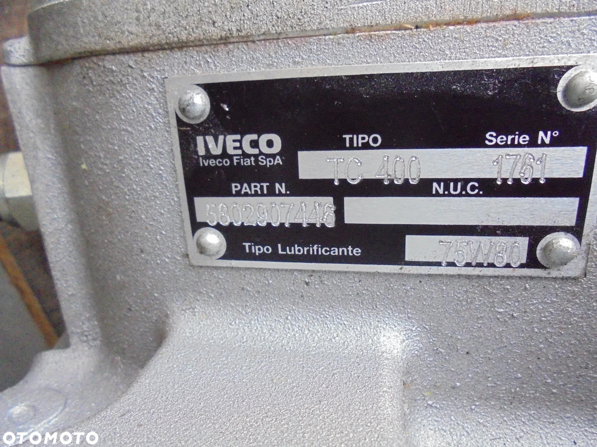 IVECO DAILY REDUKTOR SKRZYNI 4x4 PRZEKŁADNIA 5802457781 / 5802907446 - 2