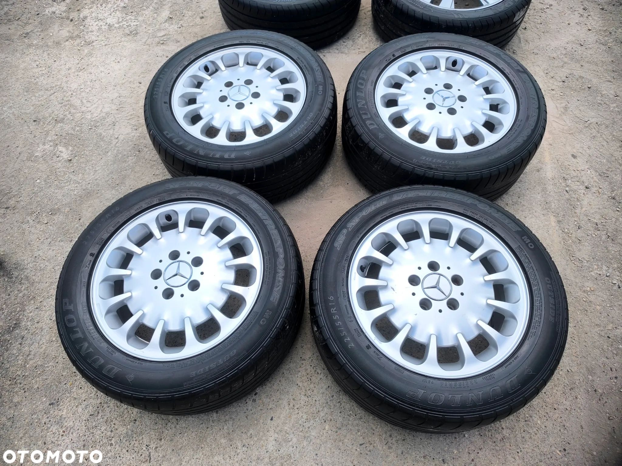 5x112 Felgi Aluminiowe Alufelgi 16 Mercedes Koła Letnie E KLASA W210 W211 W212 C W202 W203 W204 CLK W208 W209 S W220 Legnica ALU-RAD 225/55 - 1