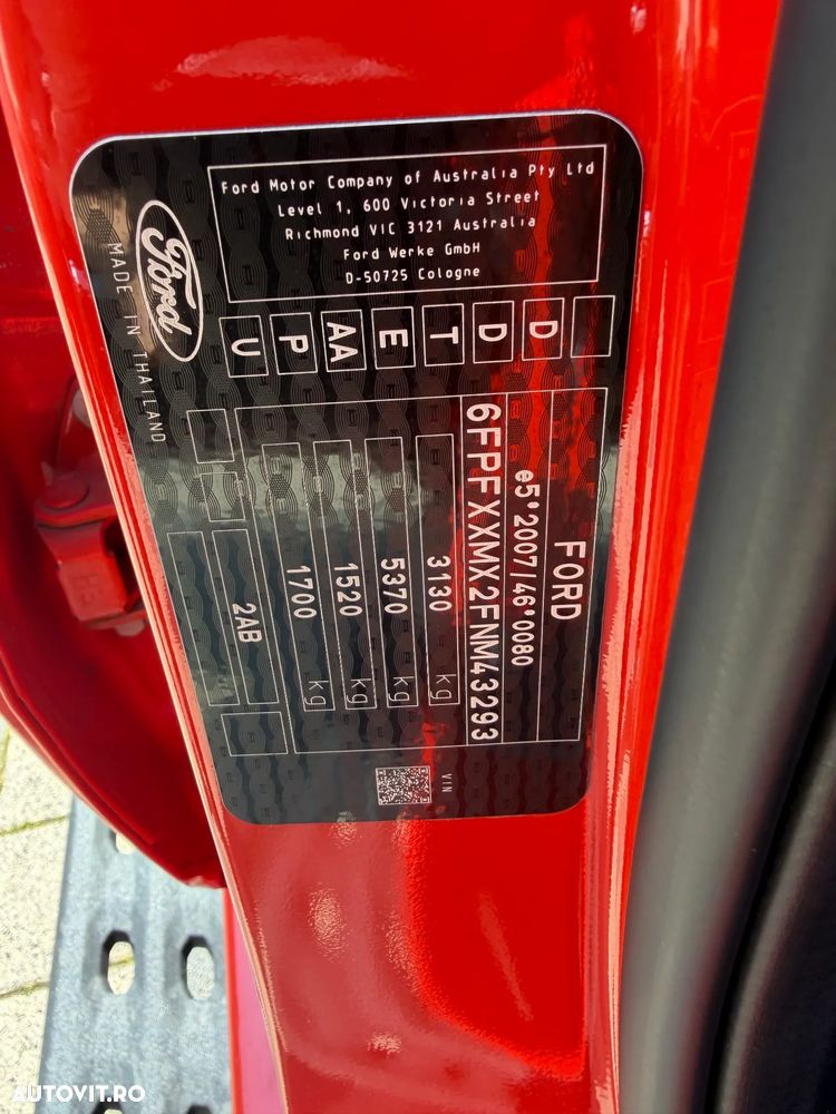 Ford Ranger 3.0 EcoBoost 288 CP 4x4 Cabina Dubla Raptor Aut. - 23