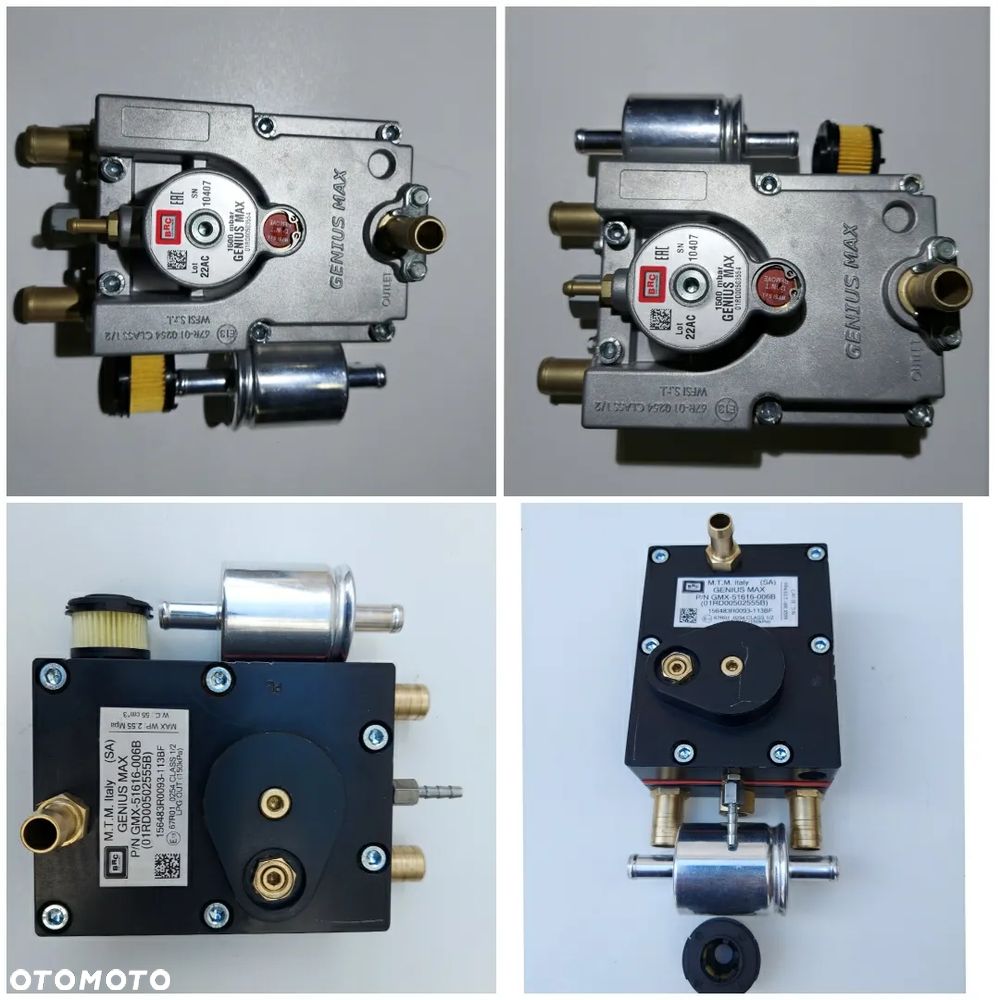 Reduktor parownik brc mtm genius max impco sequent lpg gazu - 1