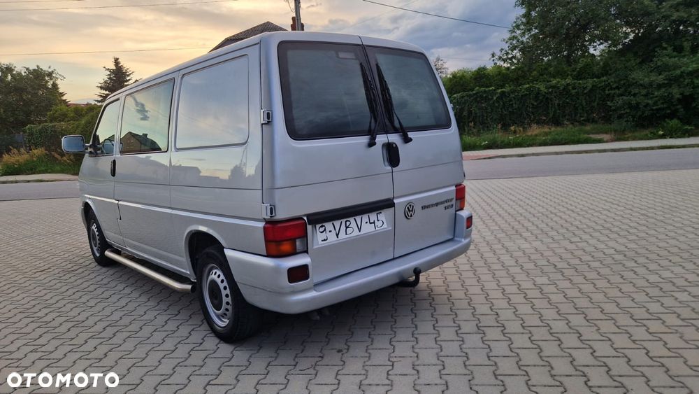 Volkswagen TRANSPORTER T4 Elektryka Tempomat Dubel Kabina Brygadówka Rury Hak - 27