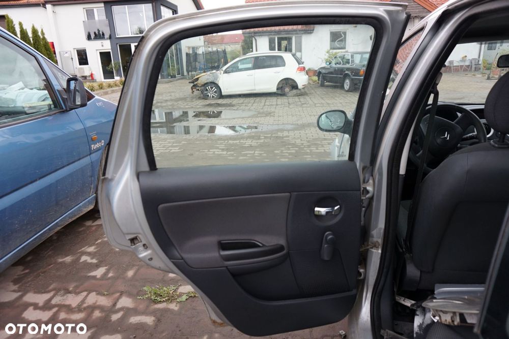 DRZWI TYLNE LEWE C3 I LIFT EZRC  SREBRNY CITROEN 2005-2013 - 5