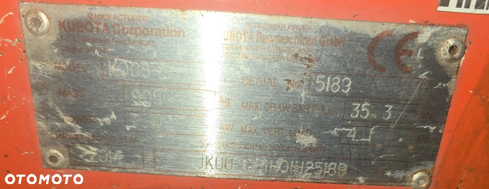 Kubota K008-3 - 6